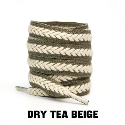 Sneakers Flat Shoelace Fashion Wheat Shoelaces 1.5cm Widen Brand Cotton Laces for Shoes 100/120/140/160CM Shoestrings 1Pair