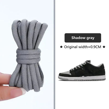 Dunk sb Original Classic Shoelaces Semicircle Thickened Polyester AF1AJ Shoe laces Basketball Shoes Non slip Sports Laces 1Pair