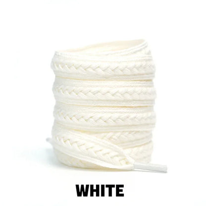Sneakers Flat Shoelace Fashion Wheat Shoelaces 1.5cm Widen Brand Cotton Laces for Shoes 100/120/140/160CM Shoestrings 1Pair
