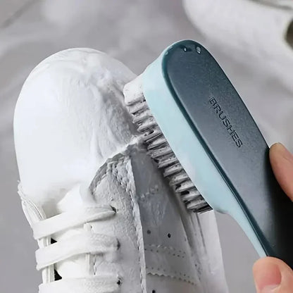 1pc Shoe Cleaning Brush Plastic Clothes Scrubbing Brush Household Cleaning Tool Multi-functional Commercial Washing Brush
