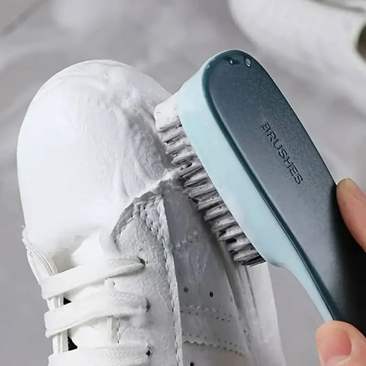 1pc Shoe Cleaning Brush Plastic Clothes Scrubbing Brush Household Cleaning Tool Multi-functional Commercial Washing Brush