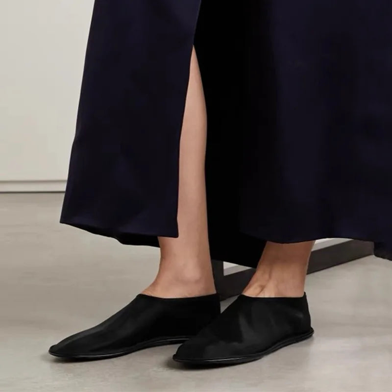 Ins style Fashion Women Lazy Loafers Mesh Ballet Flats Spring Summer Walking Dance Shoes Woman ﻿Breathable Slip-on Espadrilles