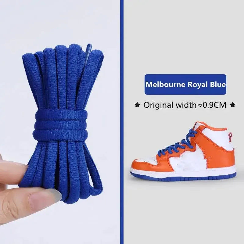Dunk sb Original Classic Shoelaces Semicircle Thickened Polyester AF1AJ Shoe laces Basketball Shoes Non slip Sports Laces 1Pair