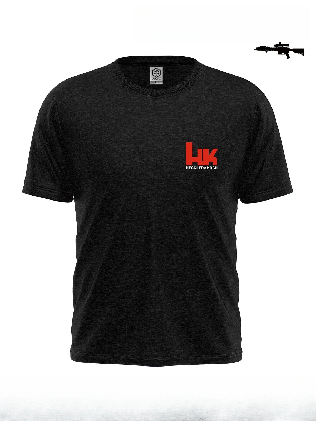 HK416D Tactical Army Fan Club Outdoor Training Competition Women Men T-shirt Pure Cotton Original Loose Oversized Tee Crew Neck