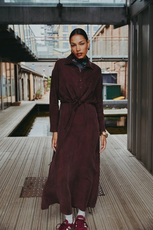 AS AW25 super soft high quality expensive cupro collection shirt + slip dress + skirt + print mockneck woman matching set