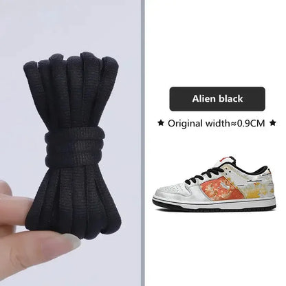 Dunk sb Original Classic Shoelaces Semicircle Thickened Polyester AF1AJ Shoe laces Basketball Shoes Non slip Sports Laces 1Pair