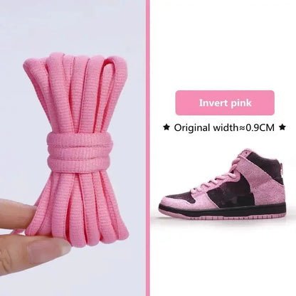 Dunk sb Original Classic Shoelaces Semicircle Thickened Polyester AF1AJ Shoe laces Basketball Shoes Non slip Sports Laces 1Pair