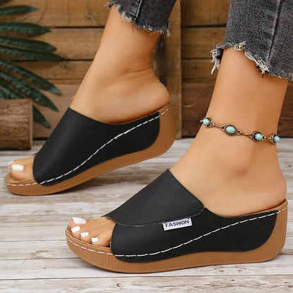 Summer Women Shoes Sandals Non-Slip Women's Shoes Slides Ladies Shoes Wedge Sandals Ladies Party Women Slippers Female Footwear